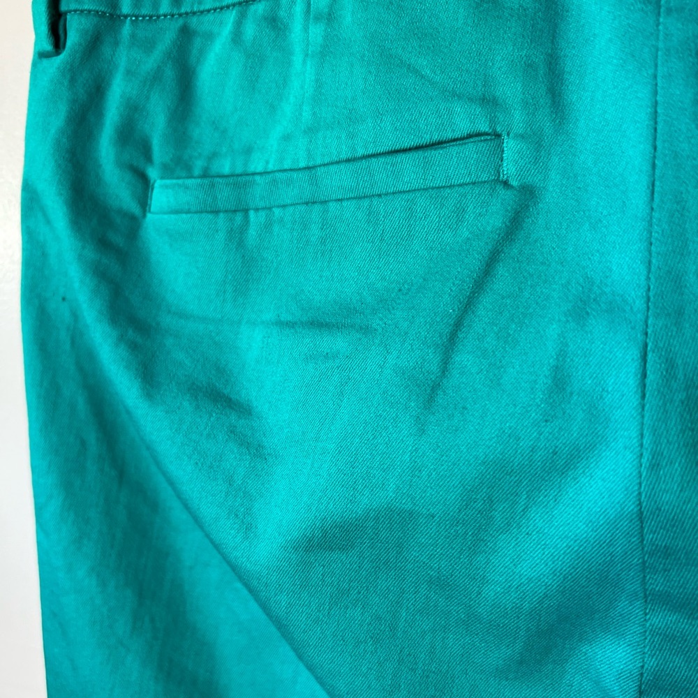 Liverpool Turquoise Kick Flare Crop Jeans, 14 - Picture 5 of 10